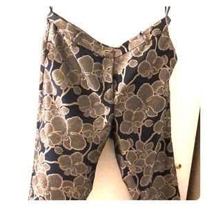 Embroidered Kazan cropped pants from Wildfang L